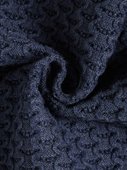 Cardigan Raised Oval Design Sweater