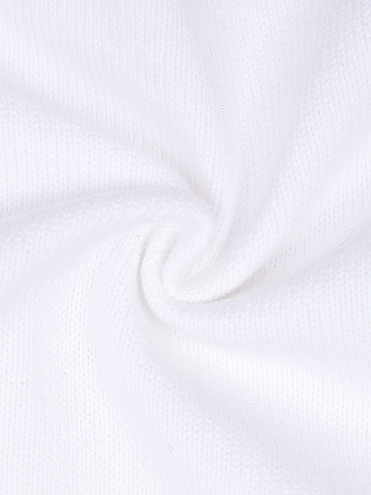 Button Shorts - White