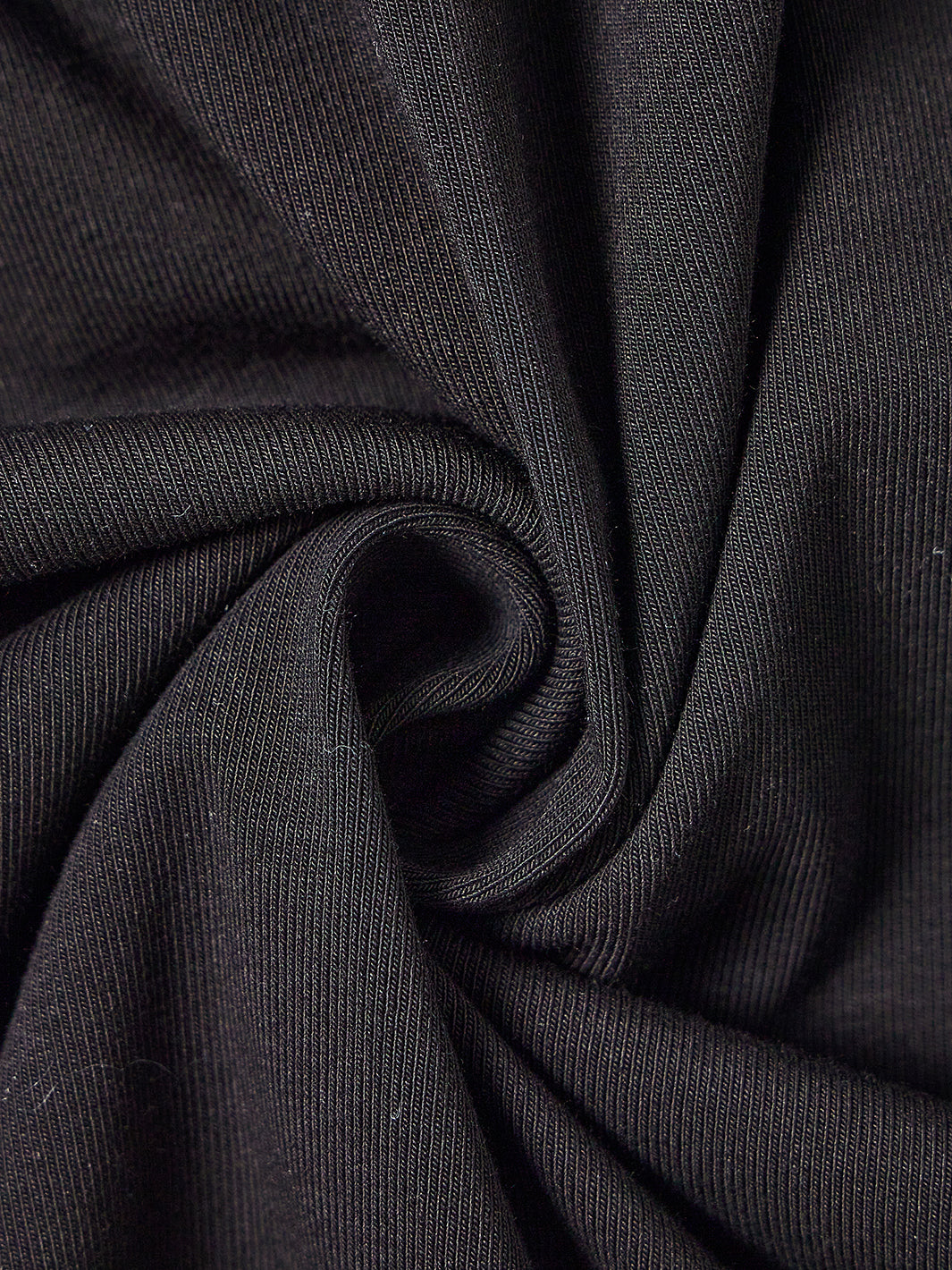Jumper Gathered Robe - Black Combo Beige