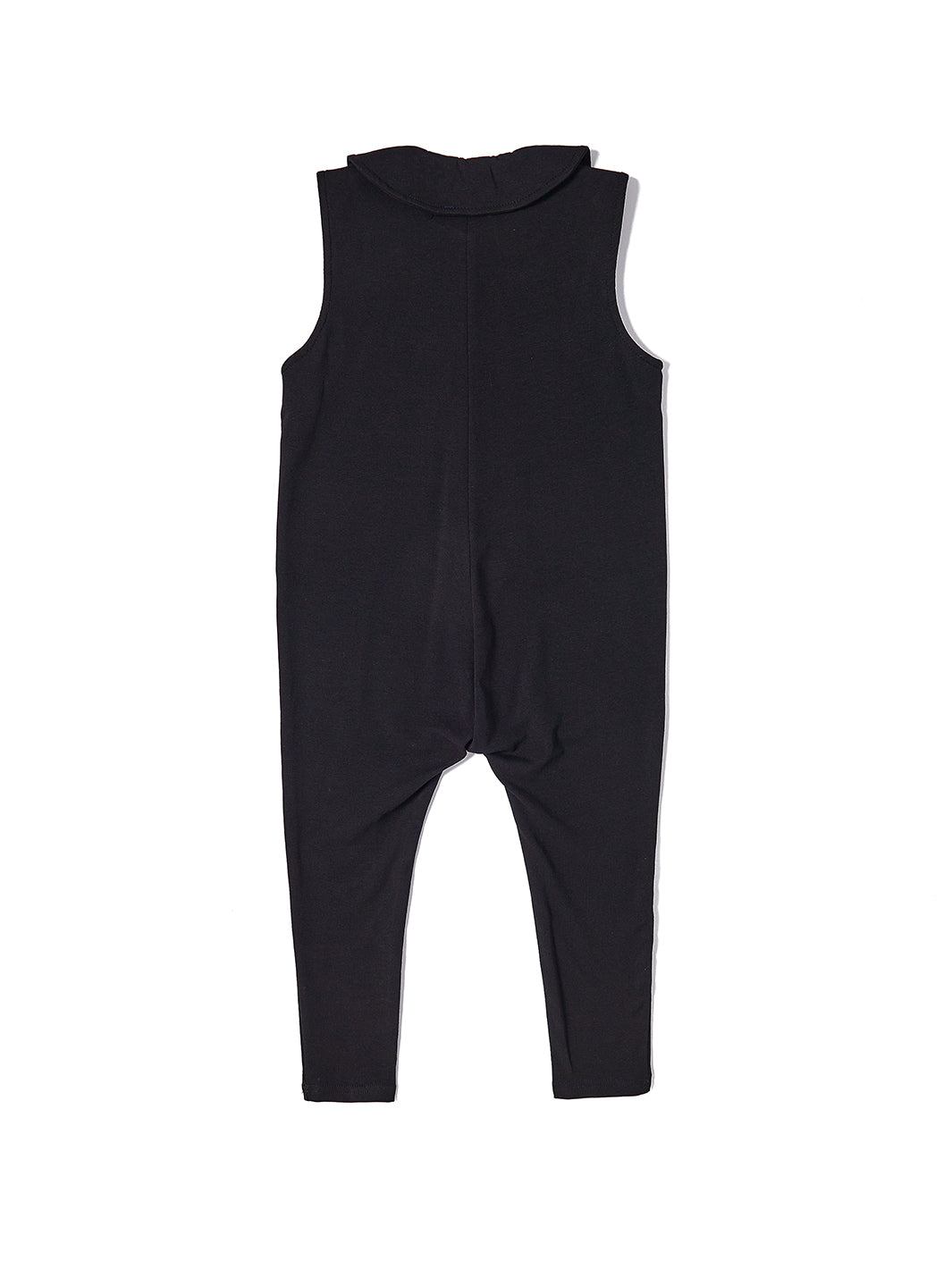 Baby Buttons Overall - Black