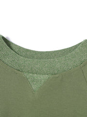 Basic Long Top - Khaki Green