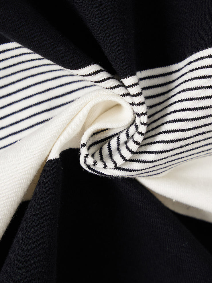 Striped Top - Black/White