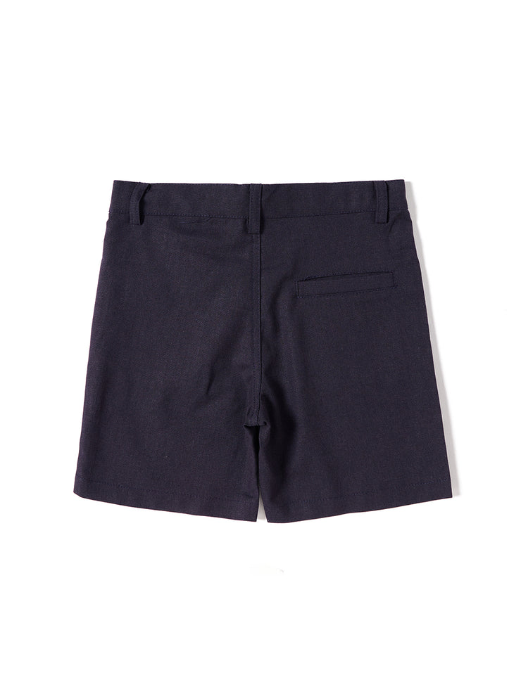 Linen Short Pants - Navy