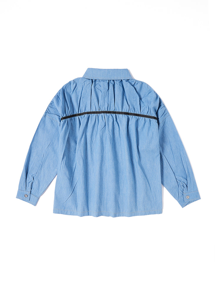 Back Gathered Shirts
