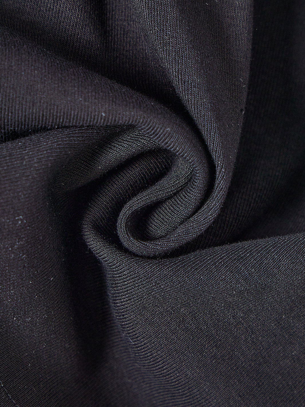 Shirring Tiered Skirt - Black