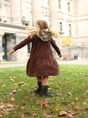 Floral Hooded Dress