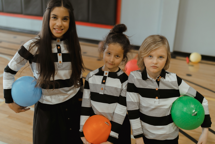 Striped Top - Black/White