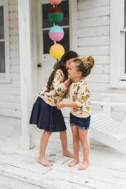 Flower Print Top