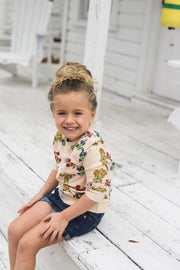 Flower Print Top