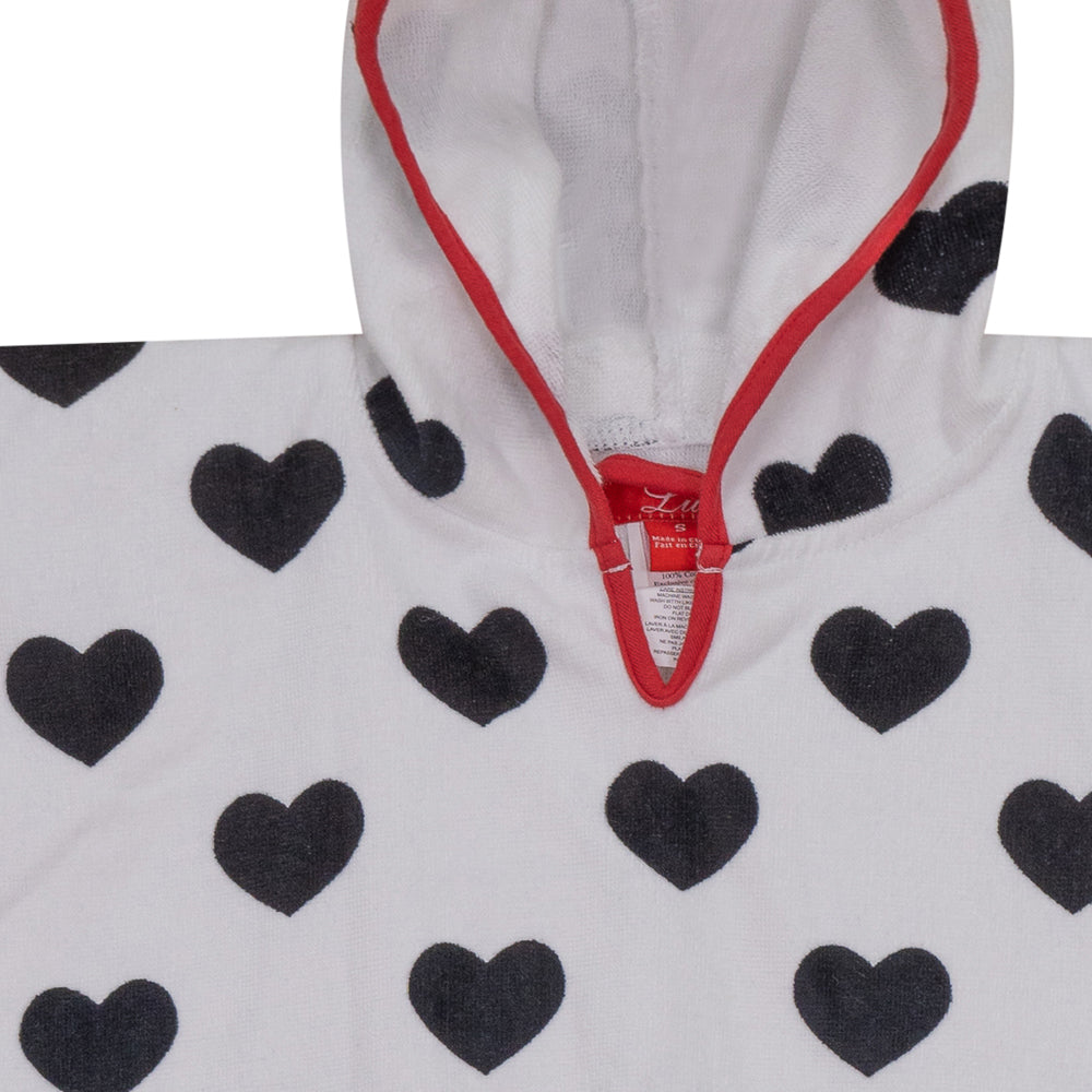 Terry Heart Poncho
