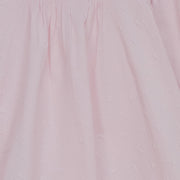 Pleated Heart Dress - Pale Pink