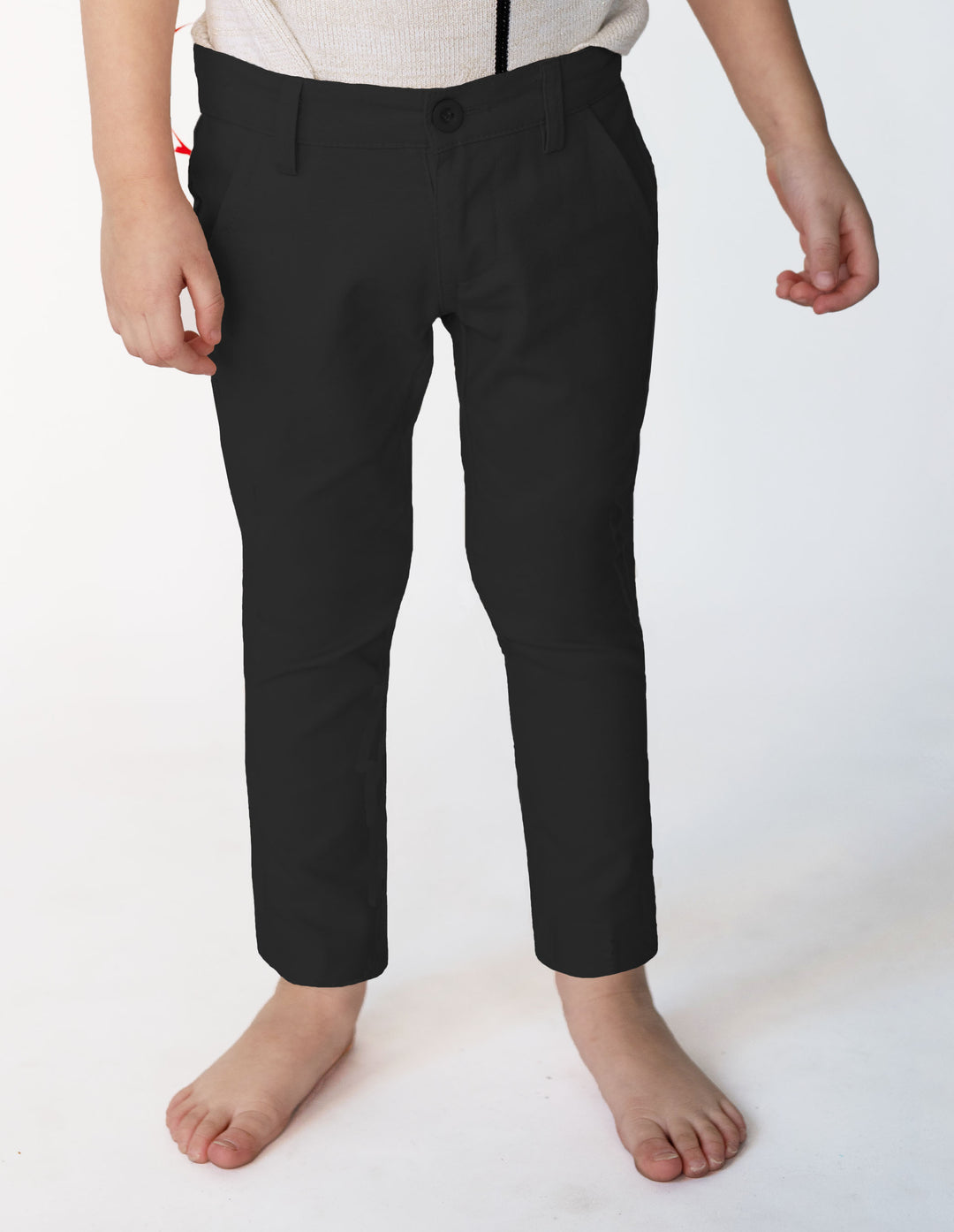 Linen Long Pants - Black