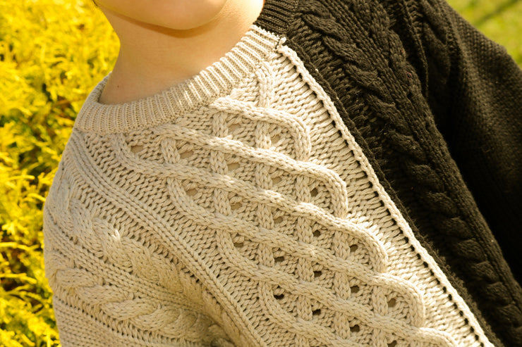 Multi color Chunky Knit Sweater