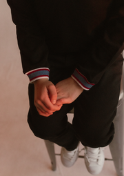 Stripe Collar Polo
