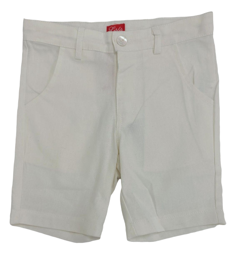 Linen Shorts - Winter White